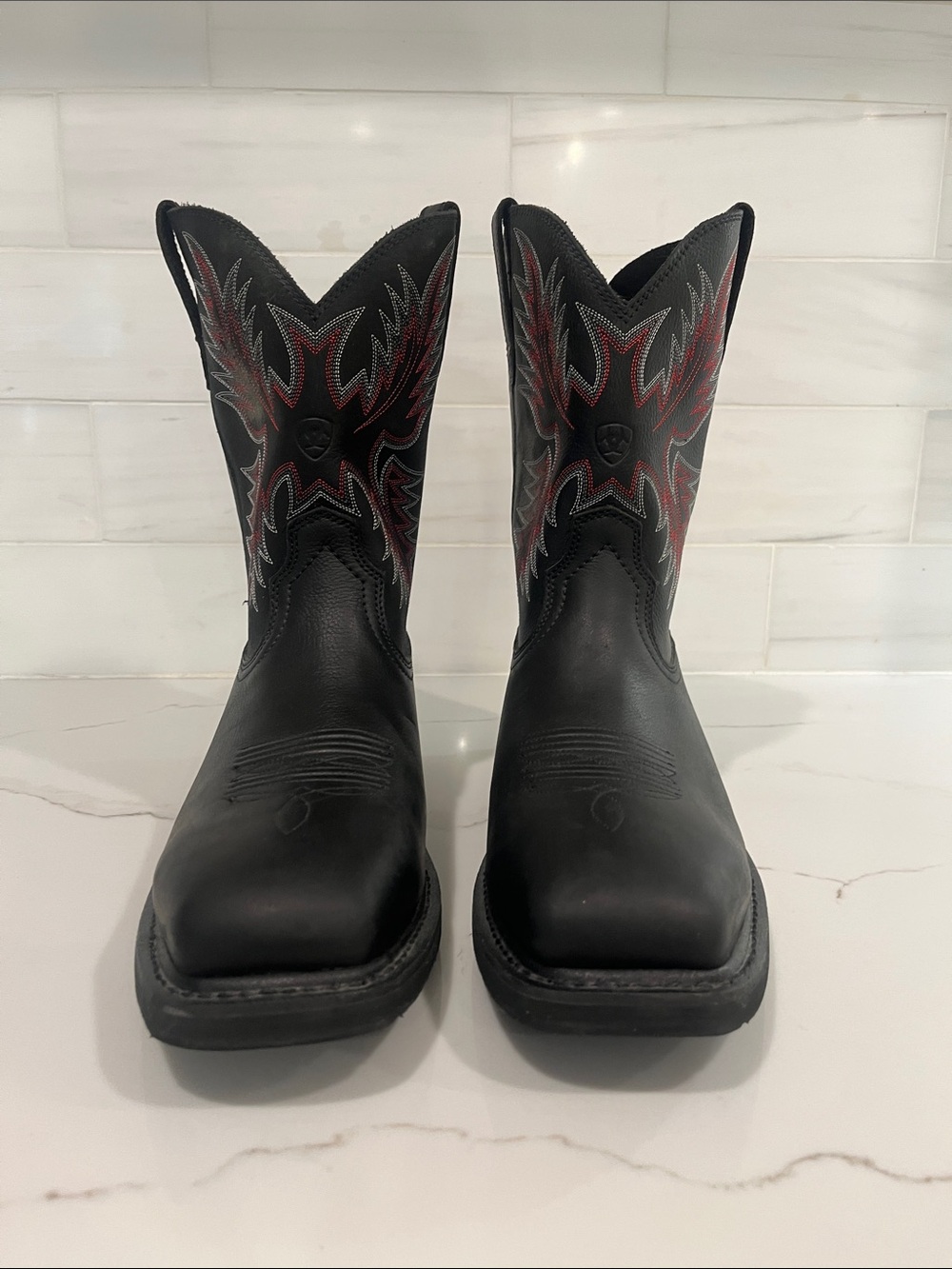 Ariat NEW Sierra Shock Shield Wide Square Toe Steel Toe Work Boot 11 Wide - Picture 5 of 13